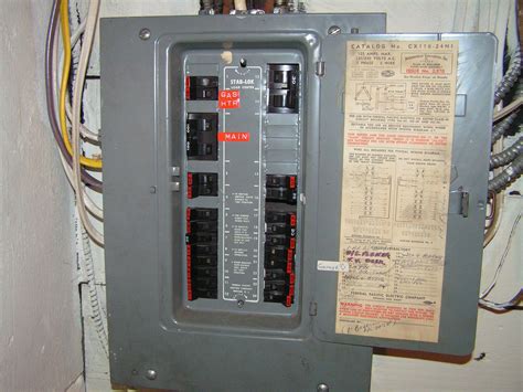 federal pacific electrical panel damage